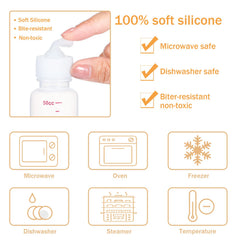 Sadnyy brosse de nettoyage pour biberon et accessoires.