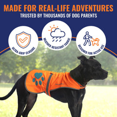 Veste SafetyPUP XD compatible harnais, port léger et confortable.