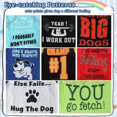 Couleurs vives et motifs attrayants pour chien Saintrygo
