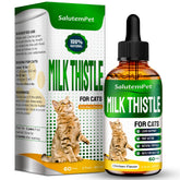 SalutemPet bouteille-gouttes-chat, soutien rénal pratique pour votre chat.