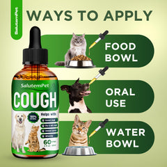 SalutemPet gouttes-poids: dosage adapté selon le poids de l'animal.