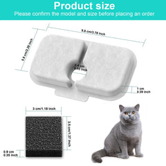 SAMANIJA filtre-chat PETLIBRO: filtration triple pour hydratation et goût neutre.