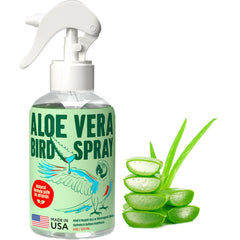 Samorillo spray Aloe vera pour oiseaux, soin doux du plumage et peau hydratée
