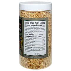 Nourrissage ciblé pour poissons sensibles grâce à San Francisco Bay Brand Freeze-Dried Mysis Shrimp.