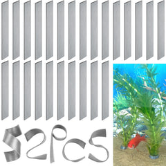 SANJHFF – ancrages-plantes-aquarium: 52 pièces pour maintenir les plantes en place.