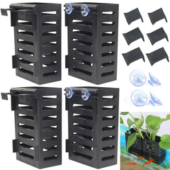 Sanjhff support-plante-aquarium-avec-attaches, fixation stable pour plantes aquatiques.