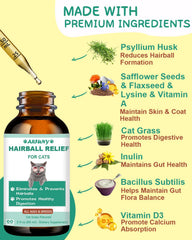 SANTKOL ingrédients-naturels-chat: fibres et nutriments essentiels.