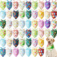 Bandana Sanwuta paques pour chien, motif œuf, idéal pour les photos festives.