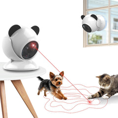 Saolife jouet laser pour chat intérieur avec trajectoire aléatoire stimulant le jeu.