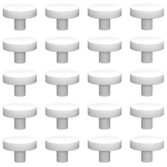 Saricho frag-base-ronde: base stable pour fixation des fragments de corail.