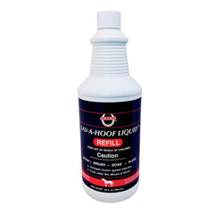 Traitement SAV-A-HOOF Liquid avec applicateur intégré pour soigner le sabot et réduire les infections.