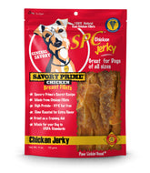 Savory Prime sac poulet jerky 4oz, snack pratique pour chien