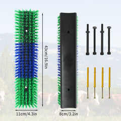 Sayutie brosse-grattage boeufs, dépoussiérage en douceur et massage apaisant