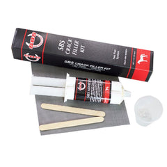 SBS Equine Kit de remplissage des fissures du sabot, réparation rapide des petites fissures et trous