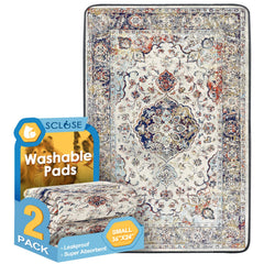 SCLOSE tapis-pour-chiens ensemble: vue générale du lot réutilisable.