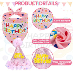 SCENEREAL jupe tutu rose pour chien, ajuste facilement la taille.
