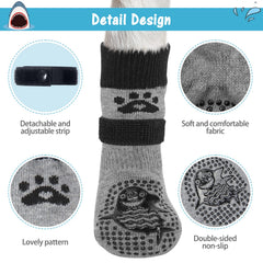 SCENEREAL sangles ajustables maintiennent les chaussettes en place.