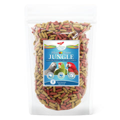Scenic Mix Jungle: pellets pour grands oiseaux, protéine élevée et faible fer.