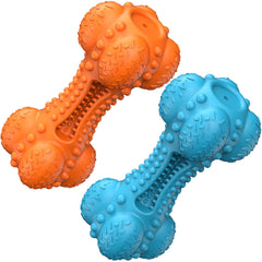 SCHITEC jouet chien double sifflets stimule le jeu et l'attention.