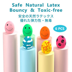 SCHITEC œuf flottant en latex, idéal pour les jeux d’eau.