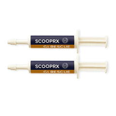 ScoopRX GI Rescue: tubes de 15 ml visibles, soutien digestif rapide pour chevaux