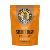 Scratch and Peck Starter Mash pour poussins et canetons en croissance, nutrition complète