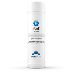 Seachem Aquavitro Fuel, bouteille en action, optimise la concentration de magnésium pour l'aquarium.