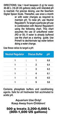 Seachem Discus Buffer – utilisation pratique, adoucit l’eau et stabilise le pH.