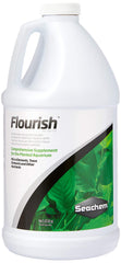 Flacon Seachem Flourish pour plantes d eau douce et nutriments.