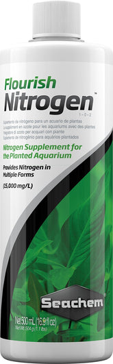 Seachem Flourish Nitrogen 500ml, bouteille: solution concentrée pour nourrir les plantes aquatiques