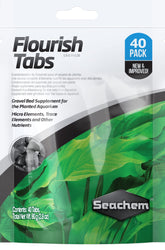 Seachem Flourish Tabs: tablette racine favorisant la croissance des plantes aquatiques.