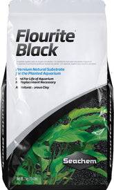 Seachem Flourite Black gravier noir pour substrat planté, stabilité accrue.