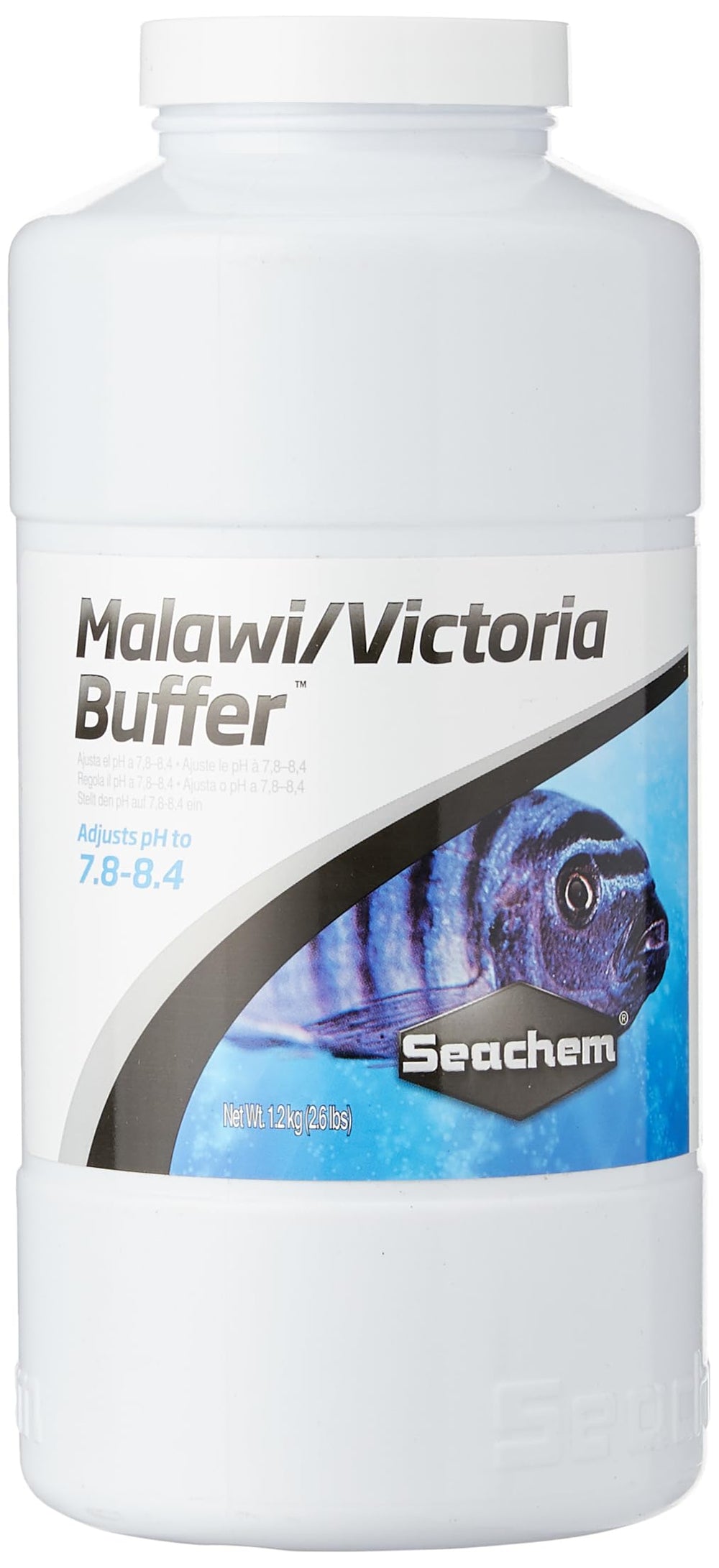 Seachem Malawi/Victoria Buffer flacon 1,2 kg améliore l’eau des cichlidés