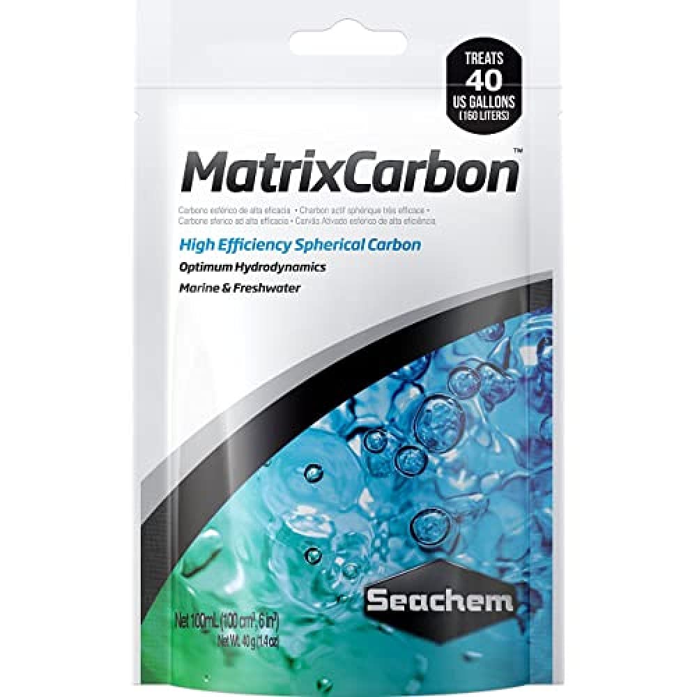 Seachem Matrix Carbon perle 100ml: purifie l'eau sans modifier le pH