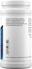 PolyGuard Seachem – étiquette indiquant les usages et l’origine.