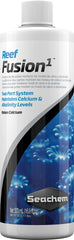 Seachem Reef Fusion 1 – bouteille 500 ml, apport équilibré en éléments pour coraux.