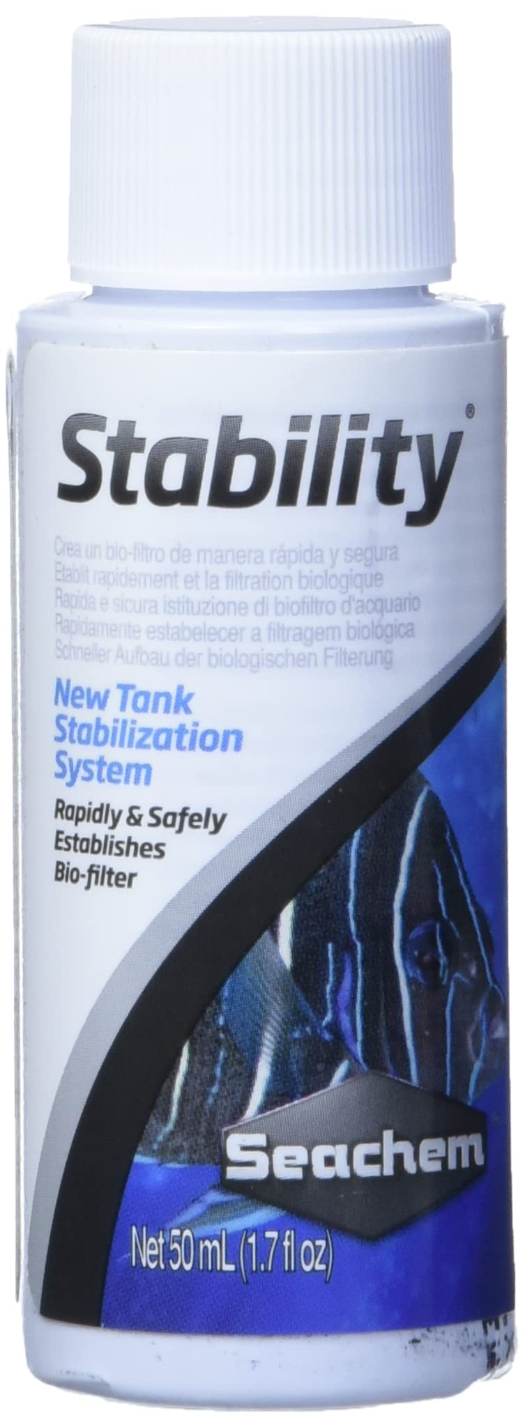 Seachem Stability – versement facile pour démarrer l'aquarium.
