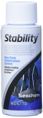 Seachem Stability – versement facile pour démarrer l'aquarium.