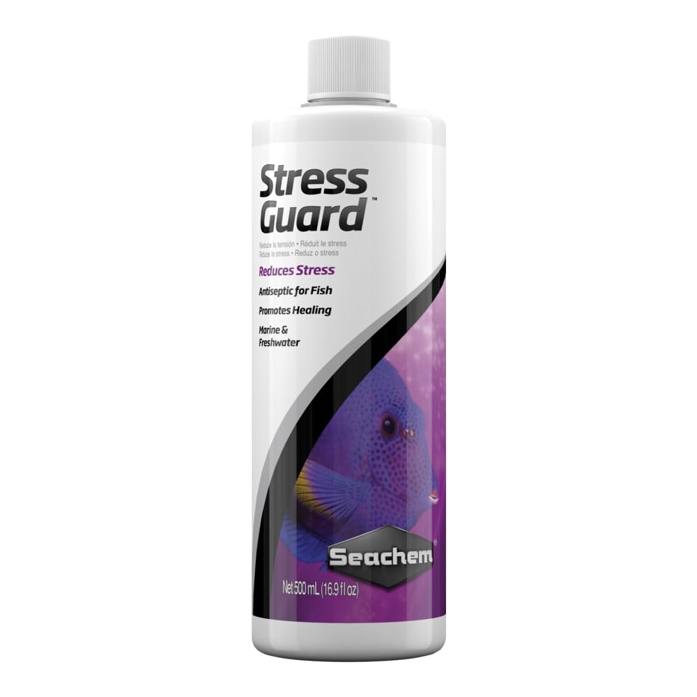 StressGuard protège le film muqueux des poissons et aide à réduire le stress lors des manipulations.
