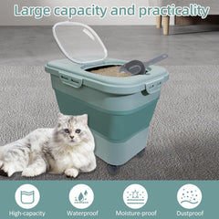 SECOAT boîte-litière-chat pliable et rangement compact