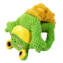Jouet Sedioso grenouille avec sifflet interne pour divertir les chiens
