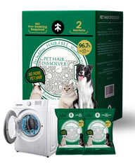 SEMECH Poils animaux dissous dans la laveuse pour un linge plus propre.