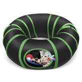 La balle interactive Sentoo se déplace rapidement dans le tunnel pliable pour stimulation ludique.