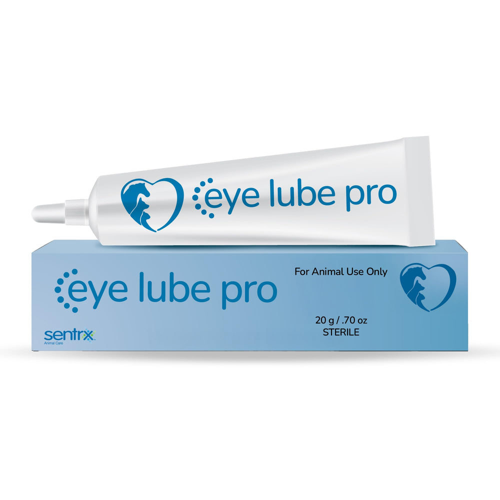 Sentrx Eye Lube Pro en flacon prêt à l’emploi pour hydratation rapide des yeux des animaux.