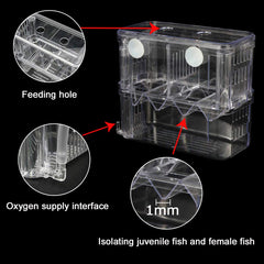Senzeal bac isolement protection des poissons agressifs