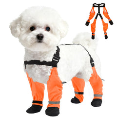 SeranPup: bottes-chien avec systeme de maintien pour sorties actives en toutes saisons.
