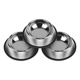 Bols Serentive pour chien, ensemble de 3, empreinte patte, pratique pour des repas variés.