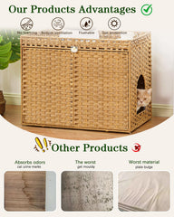 SETVSON design-boheme-rattan: meuble élégant qui s’intègre au salon.