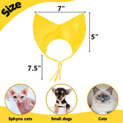 Protection des oreilles SEZDEKI pour chats, évite l'eau et le shampoing.
