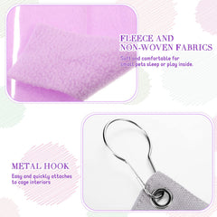 Hamac cœur Shappy gris et rose, offre un espace confortable pour votre animal.